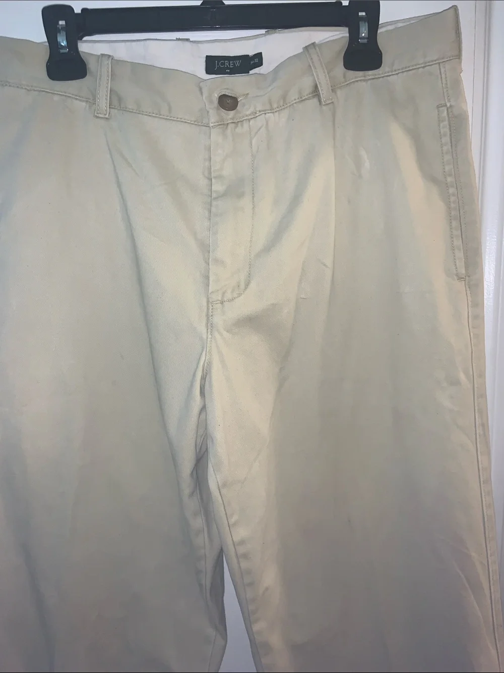 J. Crew Men's Chino Pants in Light Beige